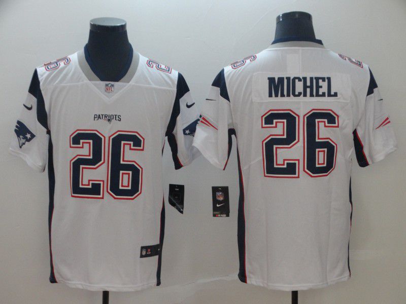 Men New England Patriots #26 Michel White Nike Vapor Untouchable Limited Player NFL Jerseys->miami heat->NBA Jersey